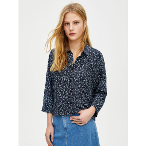 Сорочка Pull & Bear 5470310401-ABBR S Синя з блакитним (05470310401029_DD3000002600427_KC100000016258)