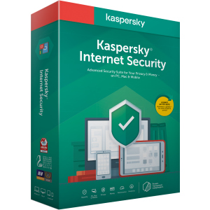 Kaspersky Internet Security 2020 для всех устройств, первоначальная установка на 1 год для 5 ПК (DVD-Box, коробочная версия) лучшая модель в Днепре