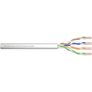 Витая пара DIGITUS CAT 5e U-UTP AWG 24/1 PVC серый 100 м (DK-1511-V-1-1) в Днепре