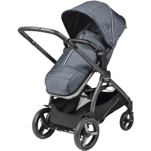 Коляска Peg-Perego Ypsi Combo Luxe Mirage Серо-синяя (IPMS270000BA71) (8005475409299)