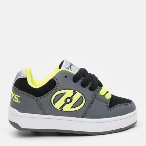 Роликові кросівки Heelys Cement 2-Wheel 771084 30 Charcoal/Black/Bright Yellow (889642518100) краща модель в Дніпрі