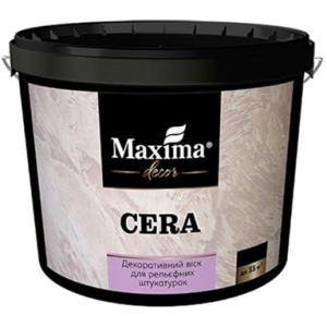 Декоративний віск Maxima для обробки рельєфних штукатурок "Cera" 1 л (4820024426794) ТОП в Дніпрі