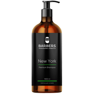 Шампунь для мужчин тонизирующий Barbers New York 1000 мл (4823099501465) в Днепре