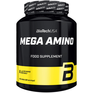 Аминокислота Biotech Mega Amino 500 таблеток (5999076238736) ТОП в Днепре