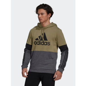 хороша модель Худі Adidas M Cb Hd GV5241 S Orbgrn/Black/Dgreyh (4064054273625)