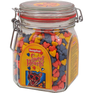 Витаминизированное лакомство Beaphar Sweet Hearts для кошек 1500 шт (10675) (8711231106752) ТОП в Днепре