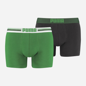 Труси Puma Placed Logo Boxer 2P 90651904 2 шт L Green (8718824117140) ТОП в Дніпрі