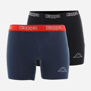 Трусы-шорты Карра Boxers 2-Pack 304JB30-928 L 2 шт Black/Navy (8002390431893) лучшая модель в Днепре