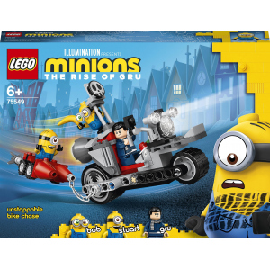 Конструктор LEGO Minions Неймовірна погоня на мотоциклі 136 деталей (75549) ТОП в Дніпрі