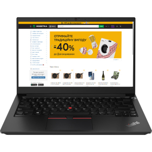 Ноутбук Lenovo ThinkPad E14 Gen 2 (20TA002JRT) Black ТОП в Днепре