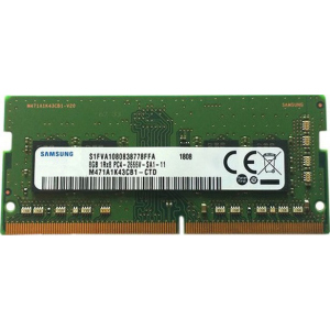 память SO-DIMM DDR4 8GB SAMSUNG ORIGINAL (M471A1K43CB1-CTD) 2666 MHz, CL18, 1.2 V рейтинг