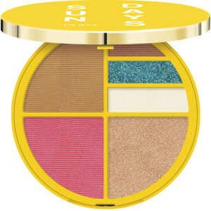 Палетка для обличчя Pupa Sun Days Face&amp;Eyes Waterproof Palette 01 Sunrise 14 г (8011607348121) рейтинг