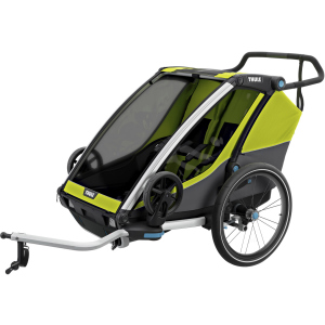 Мультиспортивная коляска Thule Chariot Cab 2 Chartreuse (TH10204003) в Днепре