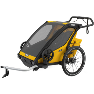 Коляска мультиспортивна Thule Chariot Sport 2 Black - SpeYellow (TH10201024) в Дніпрі