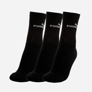 Набор носков Puma Regular Crew 3pack 88329601 35-38 3 пары Черный (8713537310130) ТОП в Днепре