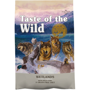 Сухий корм для собак Taste of the Wild WETLANDS CANINE з м'ясом качки 2 кг (2596-HT18)(0074198612192) рейтинг