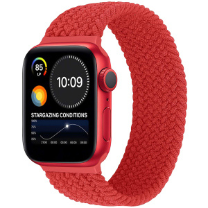 Ремінець Promate Fusion-44L для Apple Watch 42-44 мм 1/2/3/4/5/6/SE Red (fusion-44l.red)