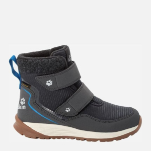 Ботинки Jack Wolfskin Polar Bear Texapore Mid Vc K 4036162-6354 28 (10UK) Темно-Серый/Синий (4060477695136) лучшая модель в Днепре