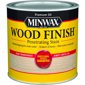 Морилка масляна Minwax Wood Finish професійна 0.946 л Простий білий (700524444) краща модель в Дніпрі