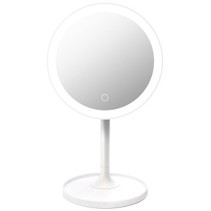 Дзеркало для макіяжу Xiaomi DOCO Daylight Mirror HZJ001 White (6972169000242) краща модель в Дніпрі