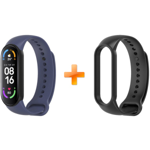 Xiaomi Mi Band 6 MiJobs Dual Color Dark Blue/Black (MJ6-DSS016DBB) ТОП в Дніпрі