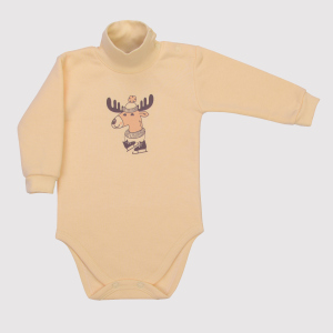 Боди-гольф утепленный Baby Veres 102-3.100-12-0715 Double Cream 86 см Желтый (2000994469973) лучшая модель в Днепре