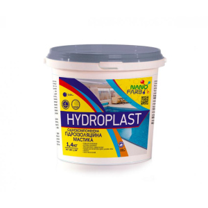 Гідроізоляційна мастика Hydroplast Nanofarb 1.4 кг (hpl1) в Дніпрі