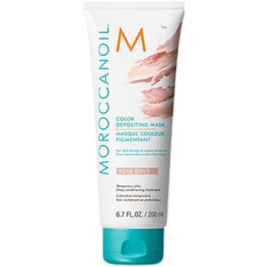 Маска с эффектом цвета MoroccanOil Color Depositing Mask цвет Rose Gold 200 мл (7290113140646) лучшая модель в Днепре