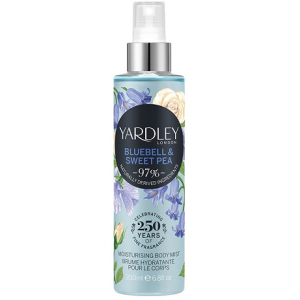 Міст зволожуючий парфум для тіла Yardley Bluebell &amp; Sweet Pea Moisturising Fragrance Body Mist 200 мл (5056179301580) в Дніпрі