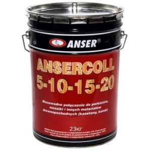 Клей для паркету Ansercoll 5-10-15-20 23кг в Дніпрі