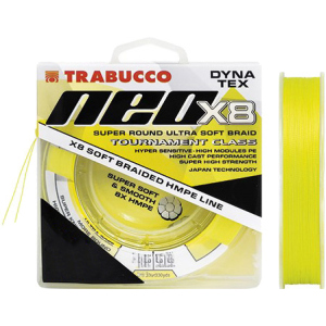 Шнур Trabucco Dyna-Tex Neo X8 Light Yellow 150 м х 0.16 мм 8.16 кг (054-11-016) лучшая модель в Днепре