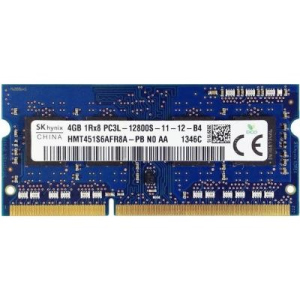 Модуль памяти для ноутбука SoDIMM DDR3L 4GB 1600 MHz Hynix (HMT451S6AFR8A-PB) в Днепре