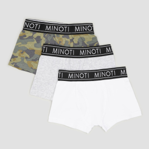 Трусики-шорты Minoti 7B BRIEF 4 35100JNR 116-122 см 3 шт Милитари (5059030615840) ТОП в Днепре