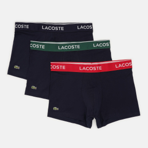 хороша модель Труси Lacoste 5H3401-HY0 XXL (T6) Navy Blue/Green-Red-Navy (3665926991886)