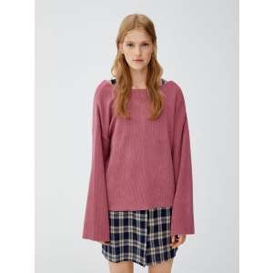 Пуловер Pull & Bear XAZ217179SQGP M Бузковий (DD8000004440705) краща модель в Дніпрі