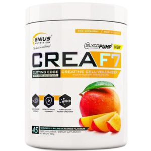 Креатин Genius Nutrition Crea F7 405 г Манго (7356568397018) в Дніпрі