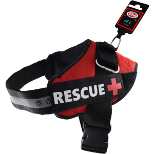 Шлей посилений Pet Nova Rescue+ L 65-80 см Червоний (HA-RESCUE-RE-L) (5903031442236) рейтинг