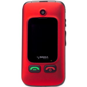 Мобильный телефон Sigma mobile Comfort 50 Shell Dual Sim Black/Red в Днепре