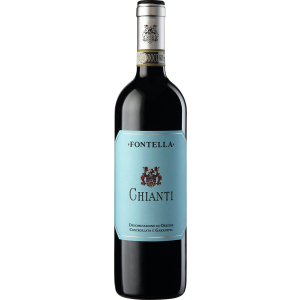 Вино Fontella Chianti червоне сухе 0.75 л 12.0% (8003545000421) краща модель в Дніпрі