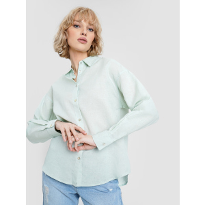 Рубашка O'STIN Casual DXECPQIFTB-41 XL Мятная (2990022588007) ТОП в Днепре