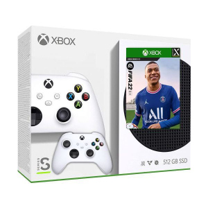 Microsoft Xbox Series S 512Gb + FIFA 22 (російська версія) + дод. Wireless Controller with Bluetooth (Robot White)