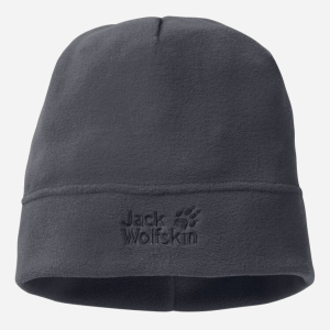 Шапка Jack Wolfskin Real Stuff Cap 1909851-6230 Темно-Серая (4060477995458) лучшая модель в Днепре