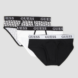 Труси-сліп Guess U0BG20-K6YW1 L 3 шт Allover Gj Black And (7620207670054) в Дніпрі