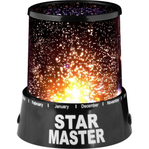 Проектор зоряного неба Star Master PRO Original з USB-кабелем та адаптером Star Master Чорний (id48) краща модель в Дніпрі