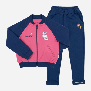 Спортивный костюм Бемби КС569 104 см Розовый с синим (06569022239.380) ТОП в Днепре
