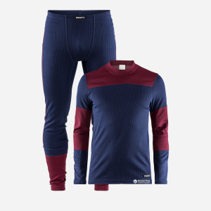 Комплект чоловічої термобілизни Craft Baselayer Set Man 1905332-391497 XS Maritime Rio (7318572957916) ТОП в Дніпрі