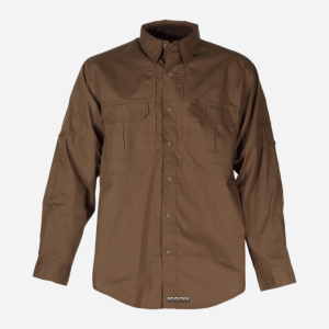 Сорочка тактична 5.11 Tactical Taclite Pro Long Sleeve Shirt 72175 XL Battle Brown (2000980353798) в Дніпрі