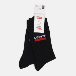 Набор носков Levi's 903013001-200 35-38 2 пары Black (8718824835341) в Днепре