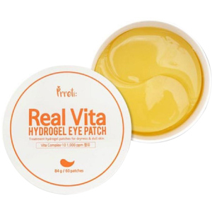 Гидрогелевые патчи для глаз Prreti Real Vita Hydrogel Eye Patch с витамином С 60 шт (8809541199240) лучшая модель в Днепре