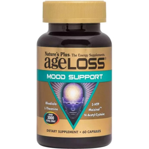 Комплекс для підтримки настрою, AgeLoss Mood Support, Nature's Plus, 60 капсул (097467080225) рейтинг